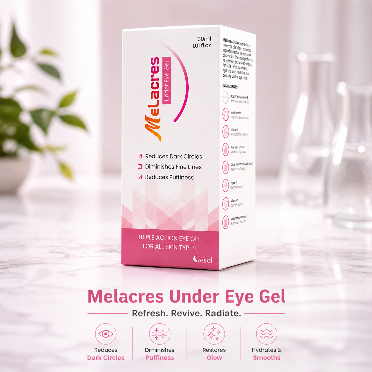 Melacres Under Eye Gel