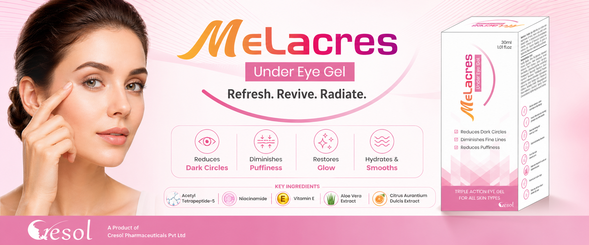 Melacres Under Eye